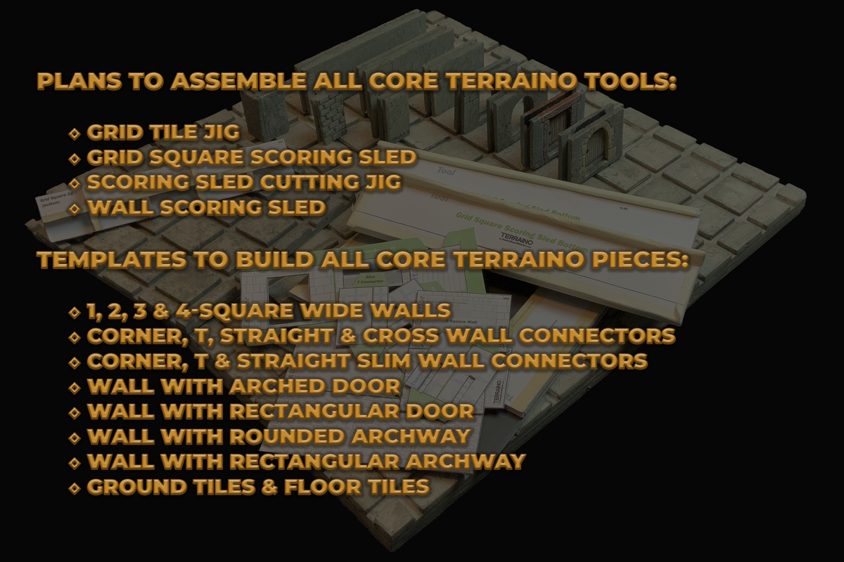 Product image for Expanded Core System Download. 202608 Fab Dungeons Parts List.