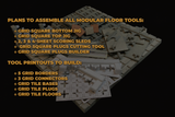 Product image for Modular Floors Add-on Download. 202608 Fab Modtiles Parts List.