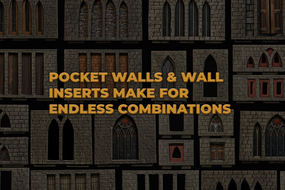 Product image for Strongholds System Add-on Download. 202608 Fab Stongholds Pocketwalls Inserts Combos.