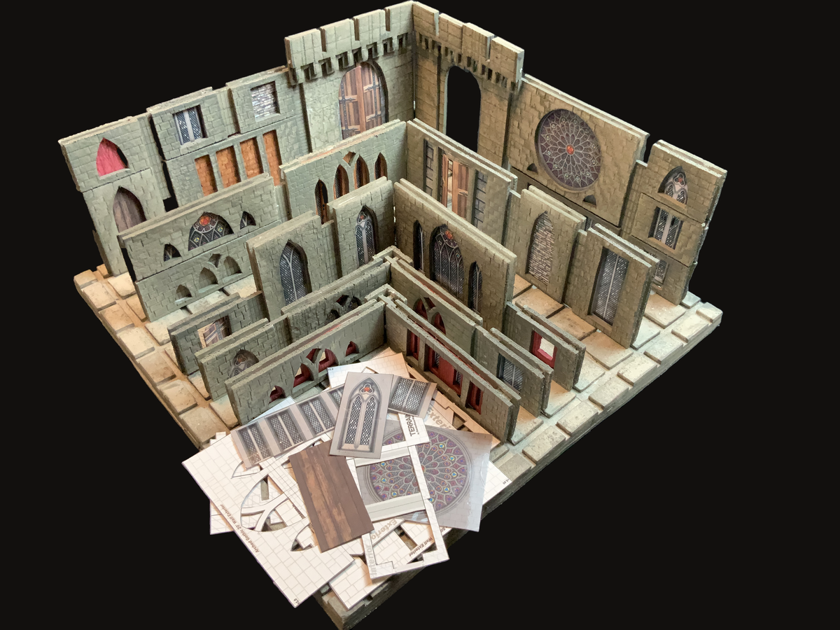 Product image for Strongholds System Add-on Download. TERRAINO Castles And Catacombs Hero.