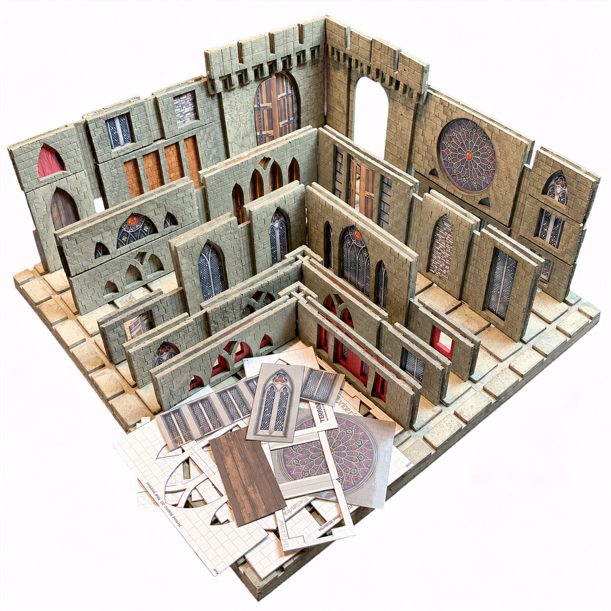 Product image for Strongholds System Add-on Download. TERRAINO Castles And Catacombs Hero.
