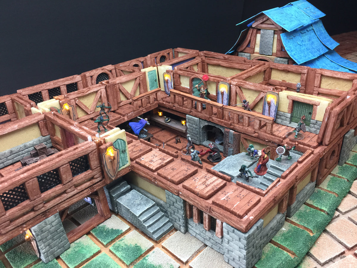 Fully playable interiors