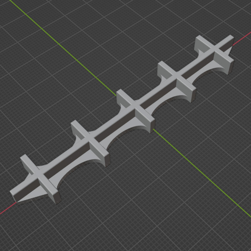 Product image for 3D Printable TERRAINO Grid Tile Jig (Included with Patreon). PatreonGridSquareJigstlv2.0.