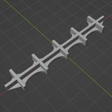 Product image for 3D Printable TERRAINO Grid Tile Jig (Included with Patreon). PatreonGridSquareJigstlv2.0.